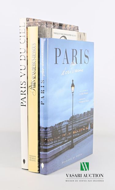 null [PARIS]

Lot comprenant trois ouvrages : 

- MELLOT Philippe - Paris sens dessus-dessous...