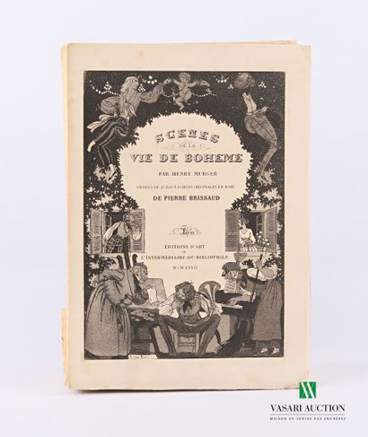 null MURGER Henri - Scènes de la vie de Boheme - Paris Éditions d'art de l'intermédiaire...
