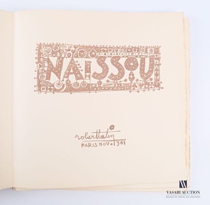 null TATIN Robert (1902-1983) - Naussou - Paris, 1961 - 1 vol. format carré 33 x...