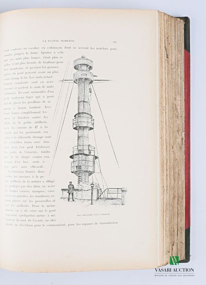 null LOIR Maurice - La Marine française - Hachette & Cie, 1893 - 1 vol. in folio...