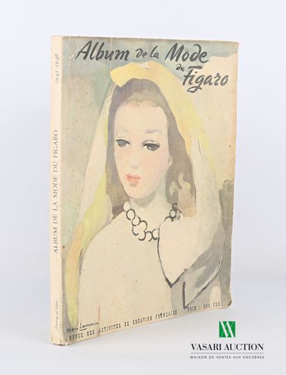 null COLLECTIF - Album de la mode du Figaro 1945-1946 - Revue des activités de création...