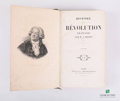 null [HISTOIRE]

- THIERS M.A. - Histoire de la Révolution française Neuvième édition...