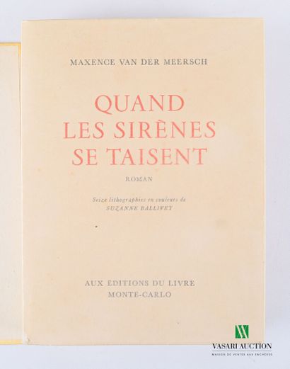 null [LITTERATURE]

- VAN DER MEERSCH Maxence - Corps et âmes Tome I et II- Lausanne,...