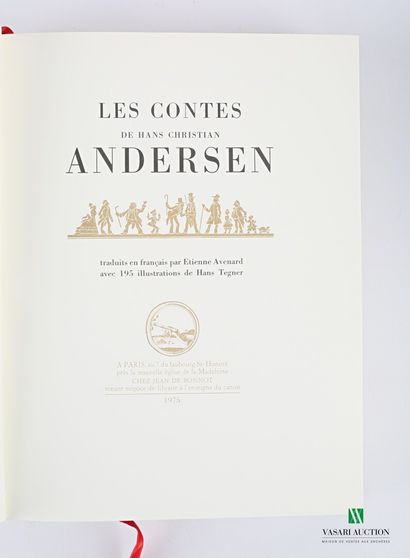 null [EDITIONS JEAN DE BONNOT]

- Les contes de Hans Christian Andersen - Jean de...
