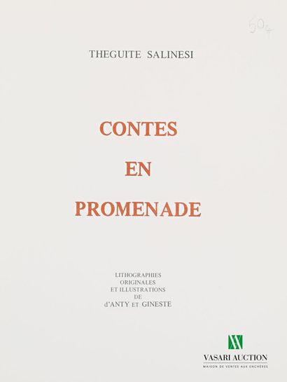 null SALINESI Theguite - Contes en promenade - Chez l'auteur 1978 - one volume in-8°...