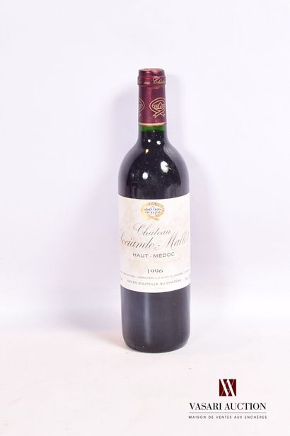 null 1 bottle Château SOCIANDO MALLET Haut Médoc 1996

	Et. stained but perfectly...