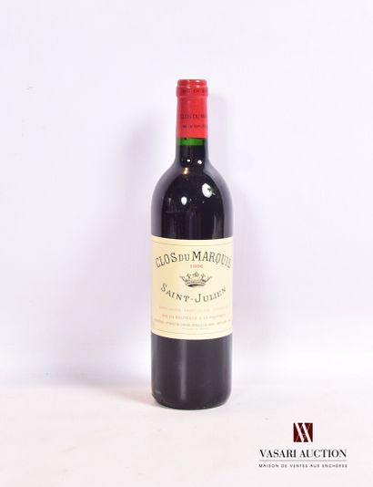 null 1 bottle CLOS DU MARQUIS St Julien 1996

	Presentation and level, impeccabl...