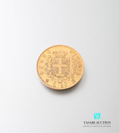 null Pièce en or de 20 lire, Vittorio Emanuele II, 1862

Poids : 6,42 g