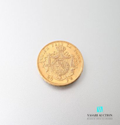 null Pièce en or de 20 francs Leopold II, 1871

Poids : 6,43 g