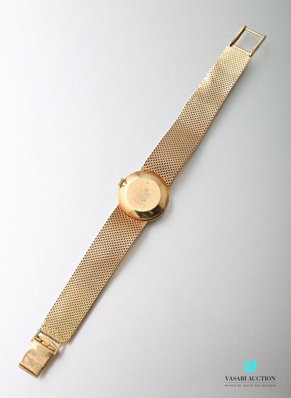 null Lip, ladies' wristwatch from the 1960s in yellow gold 750 thousandths, round...