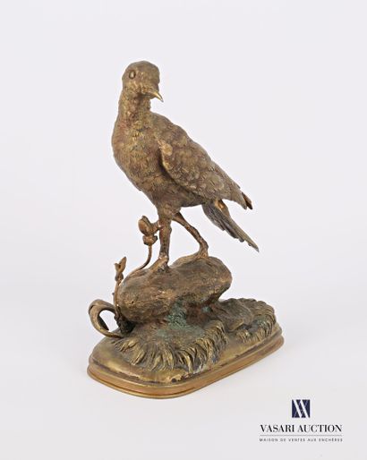 null PAUTROT Ferdinand (1832-1894)

Limicole

Bronze subject with a medallic patina

Signed...