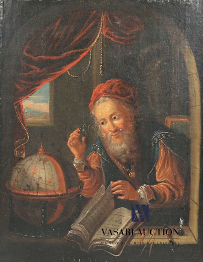 null 18th century HOLLAND school, follower of Gérard DOU 

The astronomer

Canvas

42...