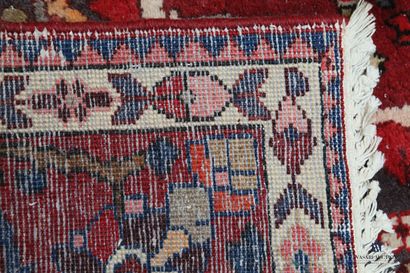 null Bakthiar carpet (cotton warp and weft, wool pile), south-west Persia to the...