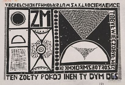 null MAKOWSKI Zbigniew (1930-2019), d'après

Ten zolty pokoj inen ty dym des 

Xylographie

Numérotée...