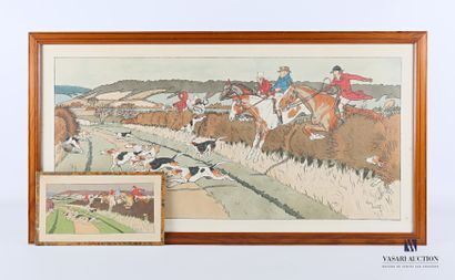 null ELIOTT Harry (1882-1959)

Culbute on the Hunt

Lithograph enhanced on paper...