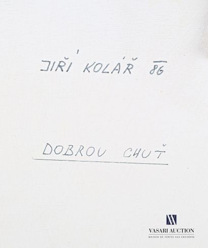 null KOLAR Jiri (1914-2002)

Dobrov Chut

Technique mixte sur panneau

Signée au...