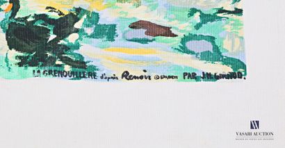 null Toile imprimée d'après Renoir - la Grenouillère

Dim. : 127 x 162 cm