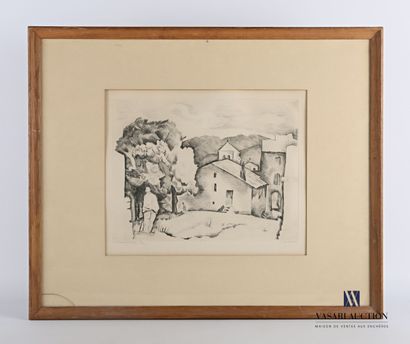 null GUASTALLA Pierre (1891-1968), after

The houses of the village

Drypoint

Titled...