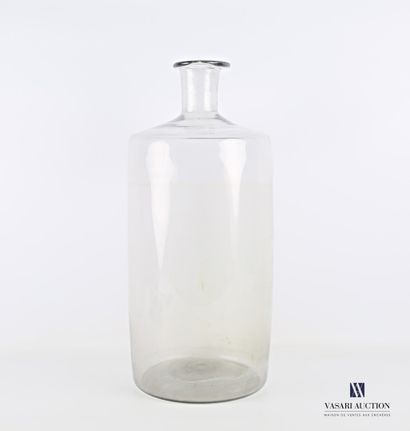 null Importante bouteille en verre.

Haut. : 55 cm - Diam. : 24 cm