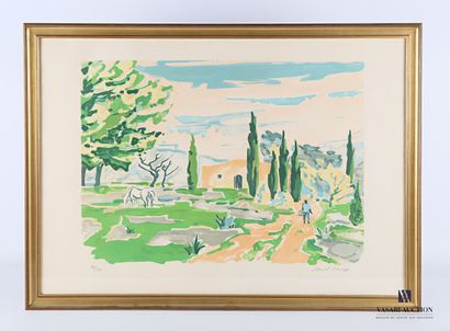 null PILLARD Manoël (born 1946)

The Farmhouse

Lithograph on paper, 

Signed and...