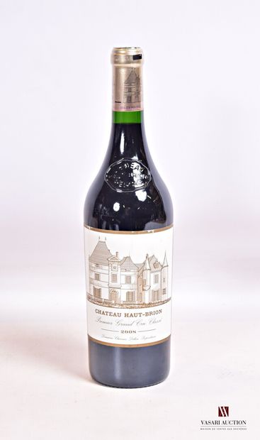 null 1 bouteille	Château HAUT BRION	Graves 1er GCC	2008

	Et. un peu tachée. N :...