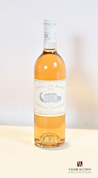 null 1 bouteille	PAVILLON BLANC du CH. MARGAUX	Bordeaux	1994

	Et. impeccable. N...