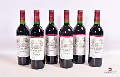 null 6 bouteilles	Château HAUT BRETON LARIGAUDIÈRE	Margaux CB	1993

	Et. excellentes....