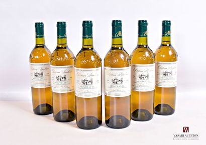 null 6 bouteilles	MONTRAVEL sec mise Château Laulerie		2006

	Et. impecables. N :...