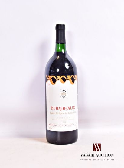 null 1 magnum	BORDEAUX mise Baron Philippe de rothschild	Bordeaux	1991

	Et. un peu...