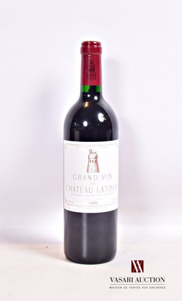 null 1 bouteille	Château LATOUR	Pauillac 1er GCc	1996

	Présentation et niveau, impeccables....