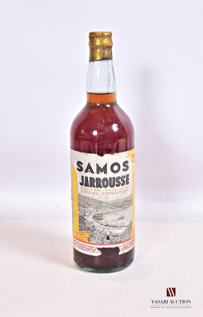 null 1 bouteille	MUSCAT DE SAMOS JAROUSSE (Grèce)		

	Médaille d'or en 1967. Et....