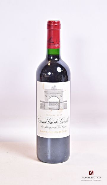 null 1 bouteille 	Château LÉOVILLE LAS CASES	St Julien GCC	2005

	Et. tachée. N :...