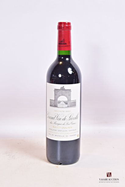 null 1 bouteille	Château LÉOVILLE LAS CASES	St Julien GCC	2001

	Et. impeccable....