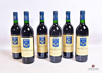 null 6 bouteilles	Château SMITH HAUT LAFITTE	Graves GCC	1992

	Et.: 3 impeccables,...