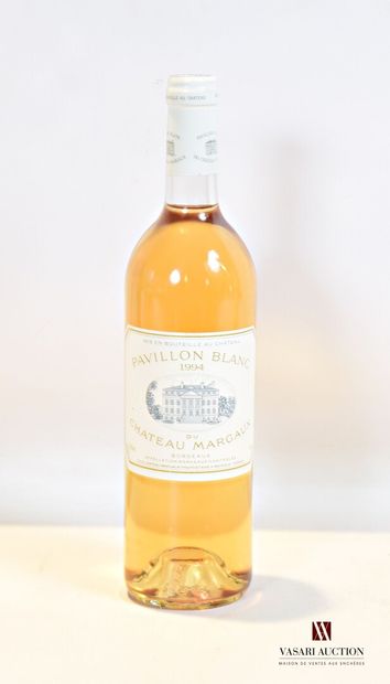null 1 bouteille	PAVILLON BLANC du CH. MARGAUX	Bordeaux	1994

	Et. à peine tachée....