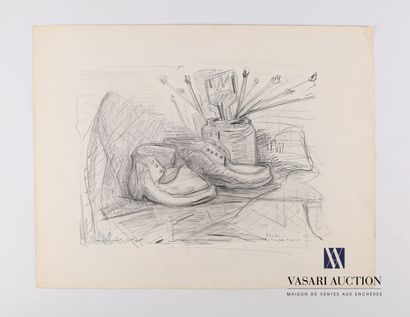 null REJAS Pablo (XXth century)

Study of the "artist's pumps

Pencil on paper

Signed...