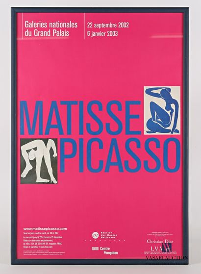 null Poster for the Matisse-Picasso exhibition at the Galeries nationales du Grand...