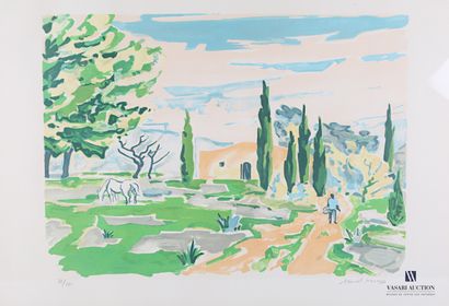 null PILLARD Manoël (born 1946)

The Farmhouse

Lithograph on paper, 

Signed and...
