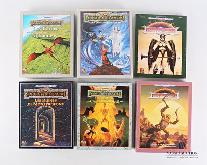 null ADVANCED DUNGEONS & DRAGONS - 2nd Edition

Lot de six jeux de société comprenant...