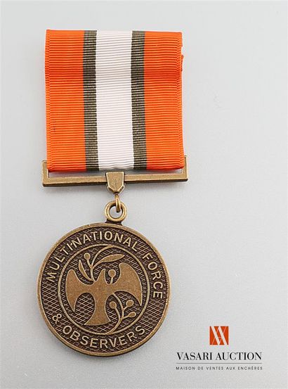 null Medal of the National Observer Force in Sinai, Multinational force & observers,...