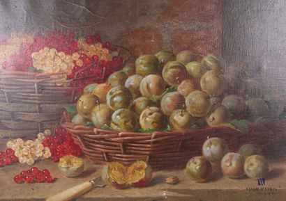 null BRUNEL DE NEUVILLE Alfred Arthur (1852-1941)

Still life with currants and a...