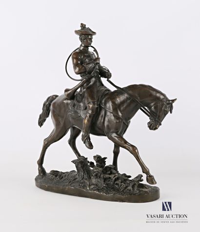 null MENE Pierre-Jules (1810-1879) d'après

Valet de chasse Louis XV

Bronze à patine...