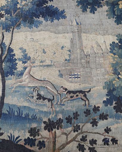 null AUBUSSON

Tapisserie en laine figurant le mythe de Diane et Actéon. 

XVIIIème...