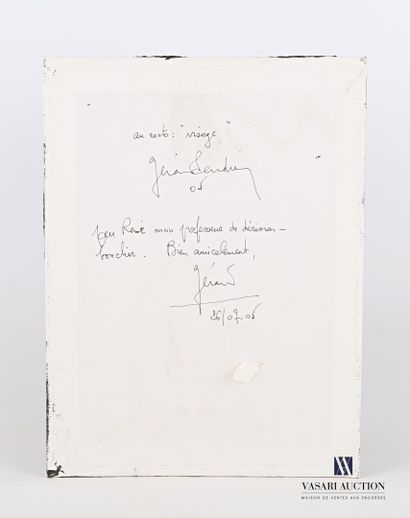 null SENDREY Gérard 

Visage

Acrylique sur toile marouflée sur carton

Monogrammée...