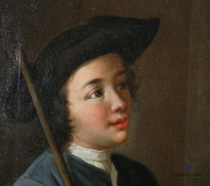 null Atelier de Gaspard GRESLY (1712-1756)

Jeune braconnier négociant sa prise

Huile...
