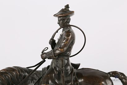 null MENE Pierre-Jules (1810-1879) d'après

Valet de chasse Louis XV

Bronze à patine...