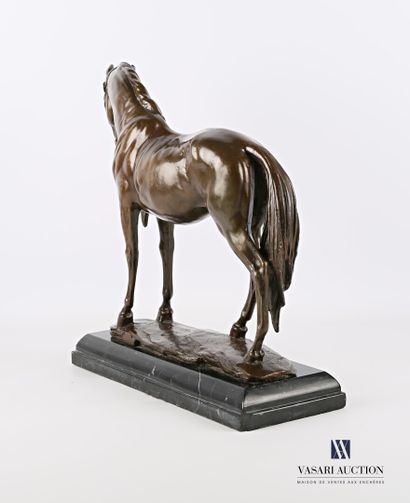 null MÈNE Pierre-Jules (1810-1879), d'après

Cheval lusitanien

Bronze 

Signé, numéroté,...