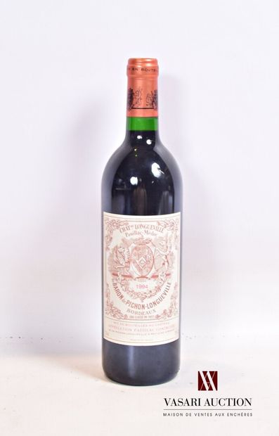null 1 bouteille	Château PICHON LONGUEVILLE	Pauillac GCC	1994

	Et. impeccable. N...