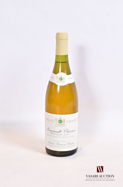 null 1 bouteille	MEURSAULT CHARMES 1er Cru mise Michel Buisson-Charles Prop.		1989

	Et....