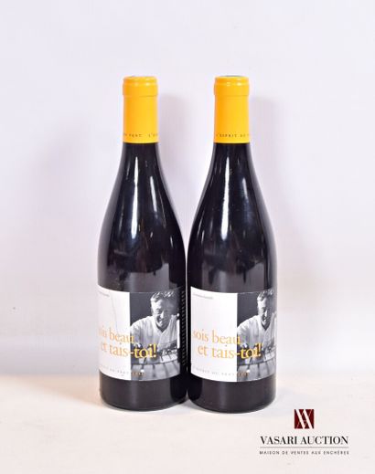 null 2 bouteilles 	VDP du ROUSSILLON "Sois beau et tais-toi !" mise nég.		2011

	Et....